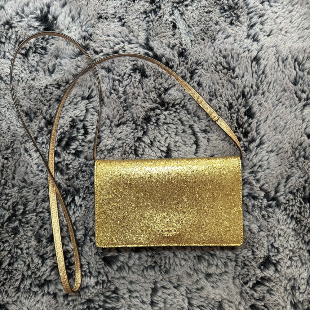 sparkly Coach crossbody ✨